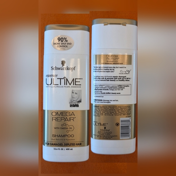 Schwarzkopf Essence Ultime Shampoo 13.6 Oz Omega Repair Damaged Hair NEW - Picture 5 of 5